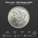 Silver Coin 1921 Morgan 098