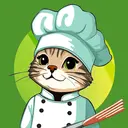 Chef Cat Cooking