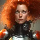 BionicRedheadWoman