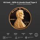 US Cent 1979-S Lincoln PF T2 009