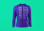 PurpleDiviEngineZipperHoodie