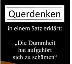 Querdenken...