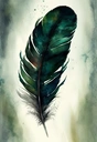 DarkGreenFeather