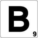 B