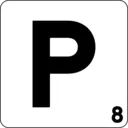 P