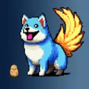 InuBlue124