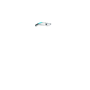 GlassesRimlessChromeCyan