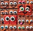 Brick with eye