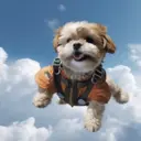 babyShitzuSkyDiving