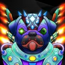 Space Pugs #0529