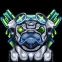 Space Pugs #3447