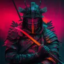 BloodNeonEnforcerSamurai